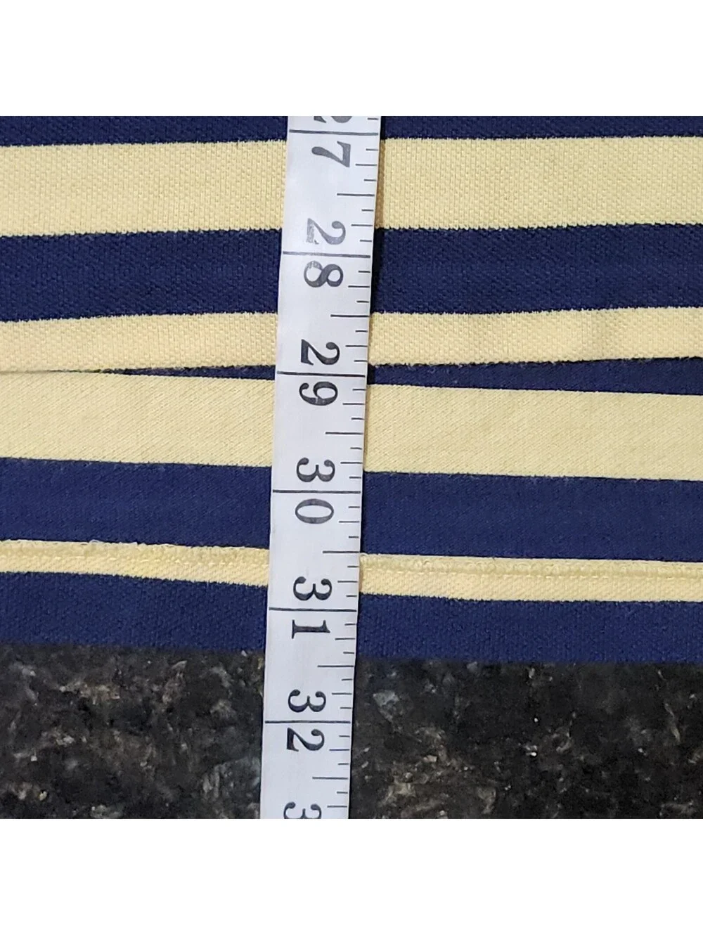 Polo Ralph Lauren Striped Collar Shirt Preppy Classic Casual Skate Y2K Men Large